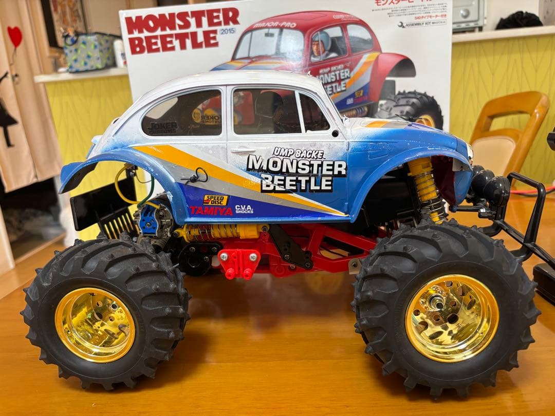 送料込み‼️タミヤ　モンスタービートル　未走行　フルベア　フルセット