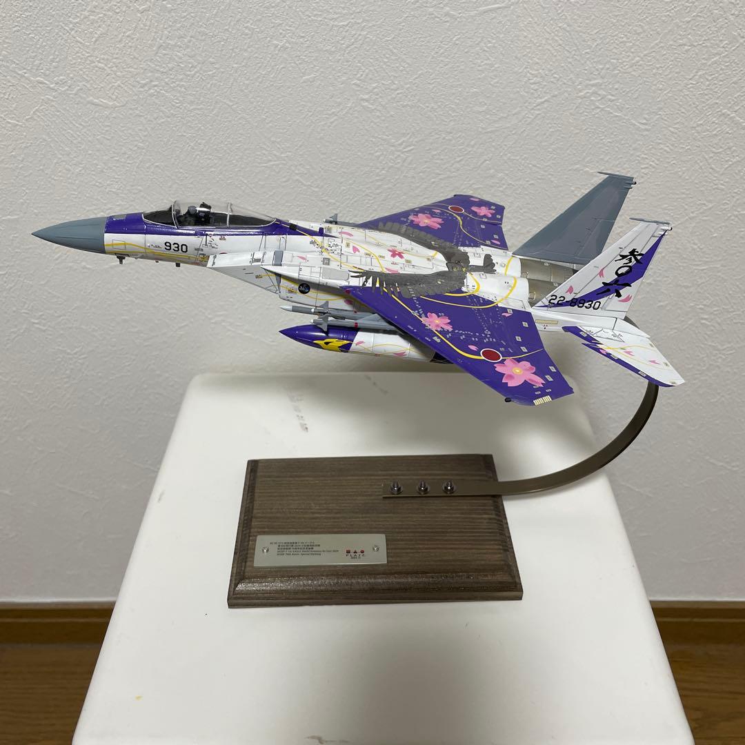 プラッツ製1/72 F-15Jイーグル　プラモデル完成品
