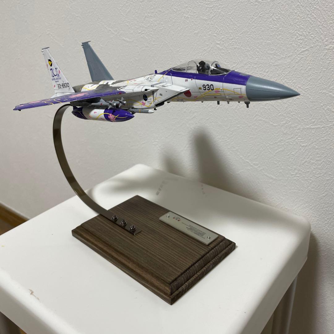 プラッツ製1/72 F-15Jイーグル　プラモデル完成品