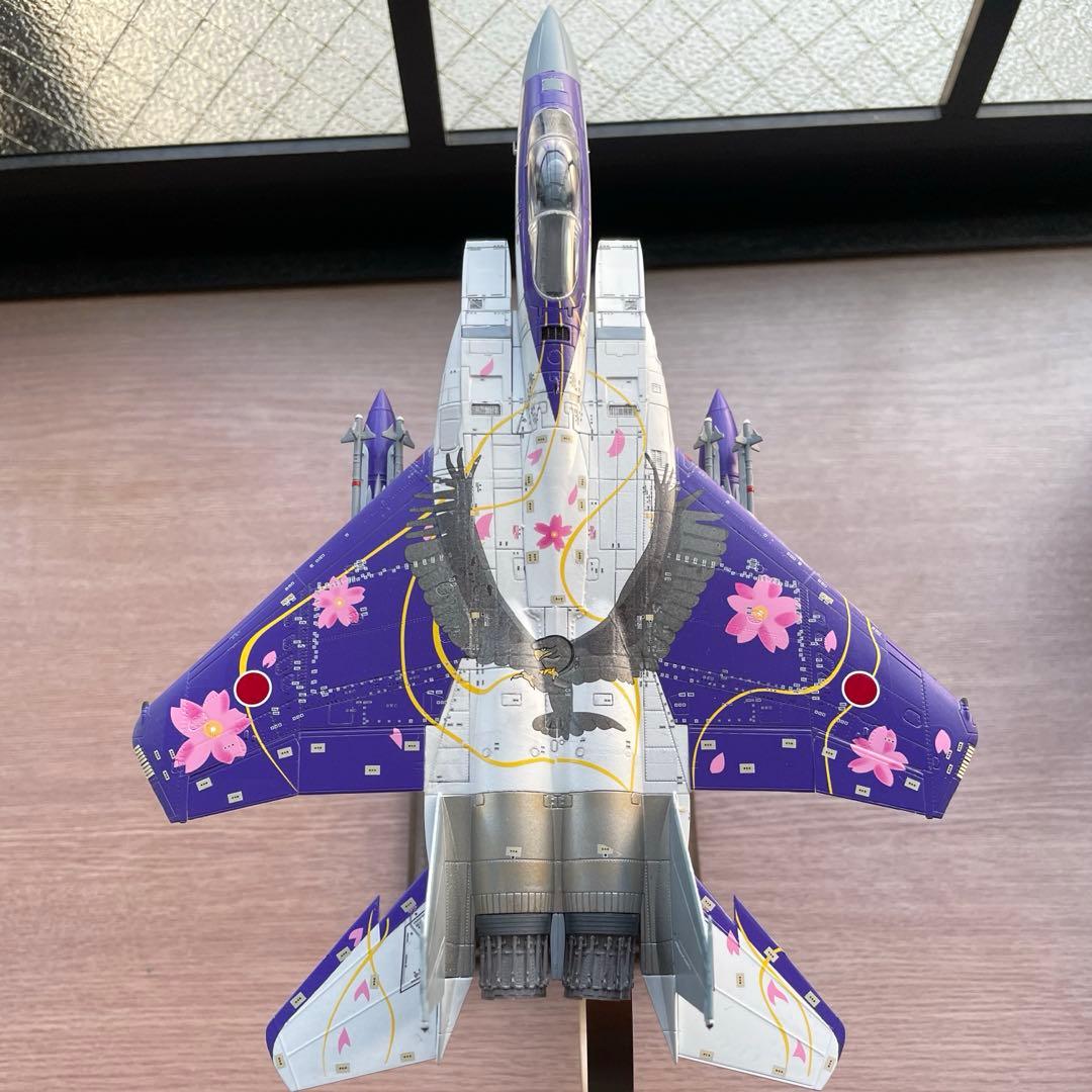 プラッツ製1/72 F-15Jイーグル　プラモデル完成品