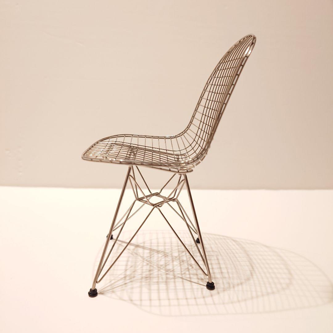 VITRAミニチュアコレクション★イームズワイヤーチェアDKR★1/6サイズ★