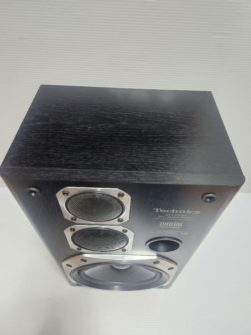 音だし確認済み Technics SB-CD650 スピーカー シリアル同番