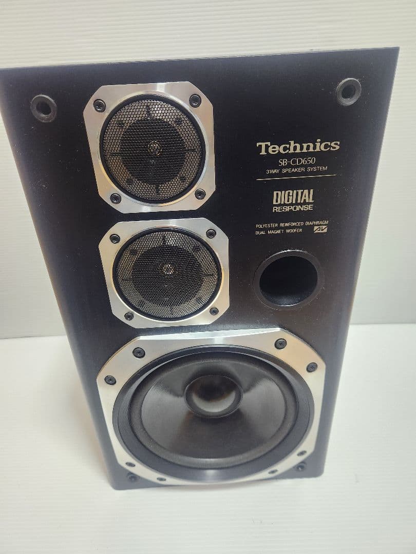 音だし確認済み Technics SB-CD650 スピーカー シリアル同番