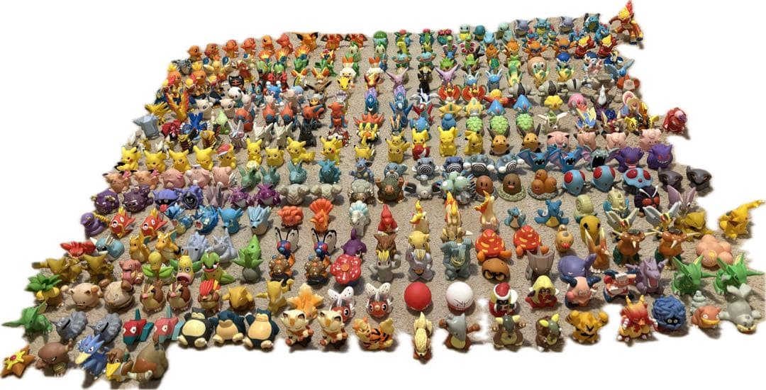 約700匹 ポケモンキッズ　指人形フィギュア　まとめ売り 断捨離 大量 ゆび人形