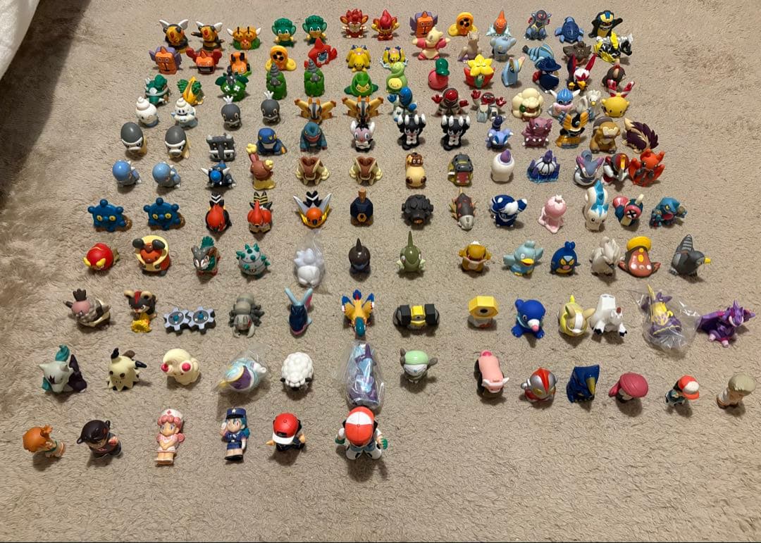約700匹 ポケモンキッズ　指人形フィギュア　まとめ売り 断捨離 大量 ゆび人形