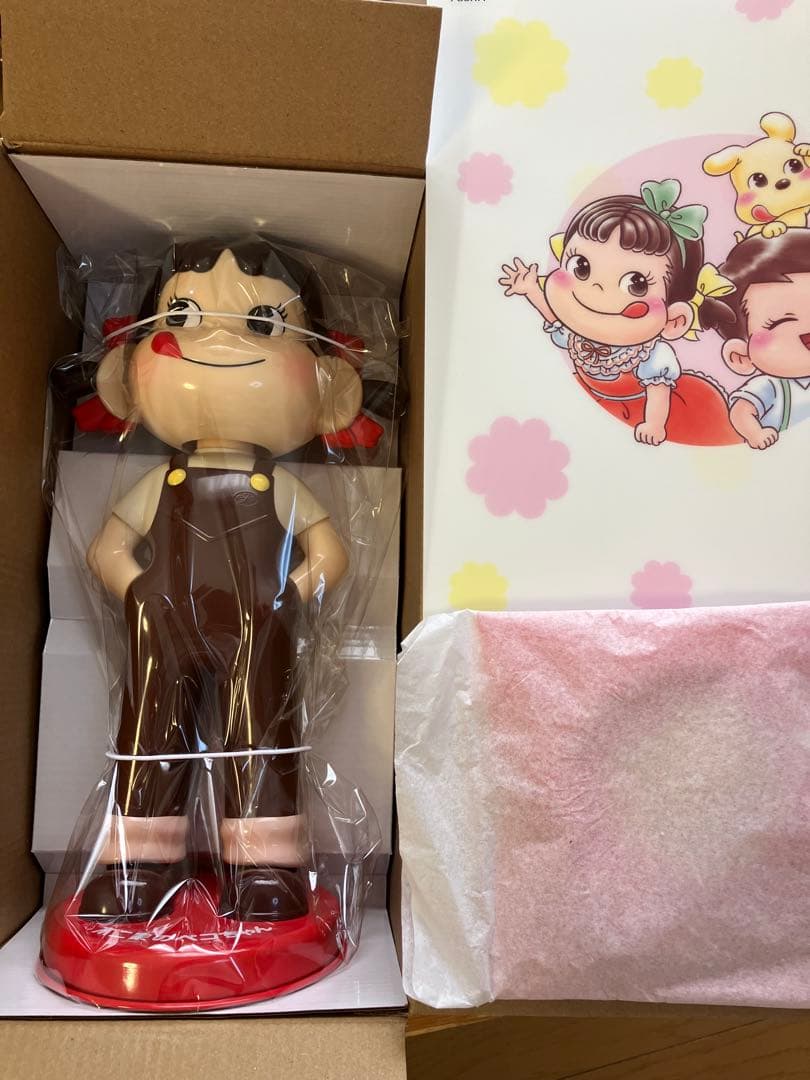 不二家　卓上首ふりペコちゃん人形セット