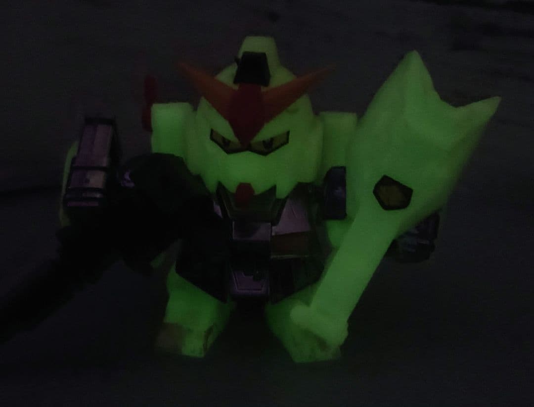 【希少】限定版　元祖SDガンダム　キャプテンガンダム　蓄光