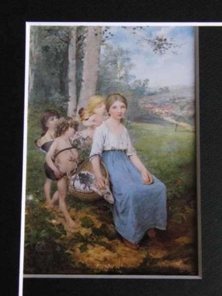 バスティアン＝ルパージュ・ジュール、春の歌、希少な画集より