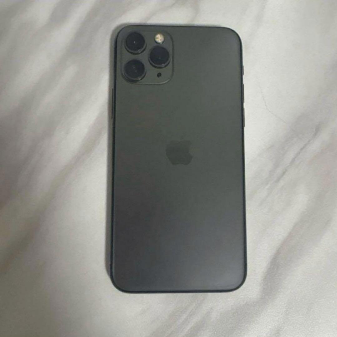 iPhone11Pro 256GB SIMフリー　画面割れあり　バッテリー交換済