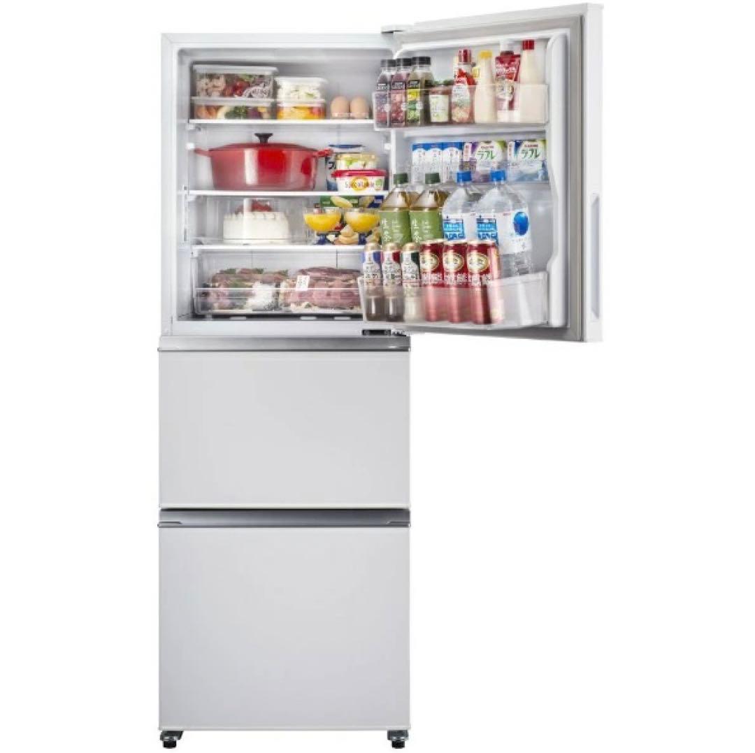 美品　ハイセンス 冷蔵庫 HR-D2801W 3ドア 282L 2020年