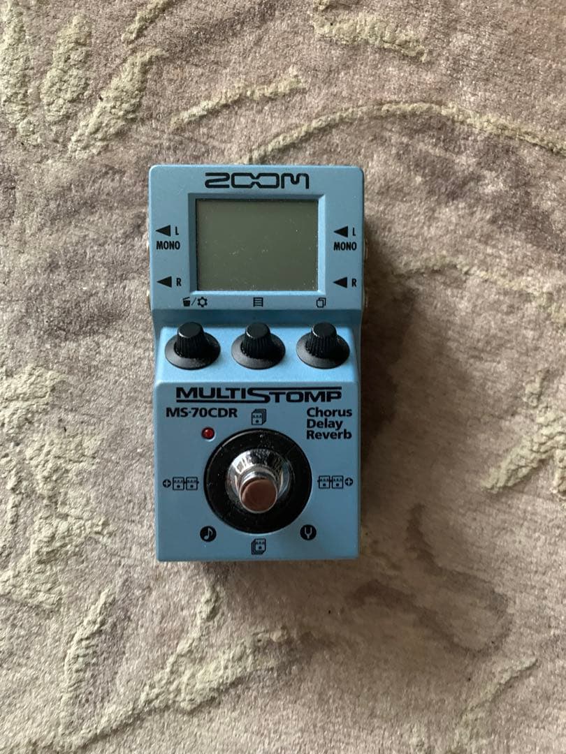 ZOOM MULTISTOMP MS-70CDR マルチエフェクター