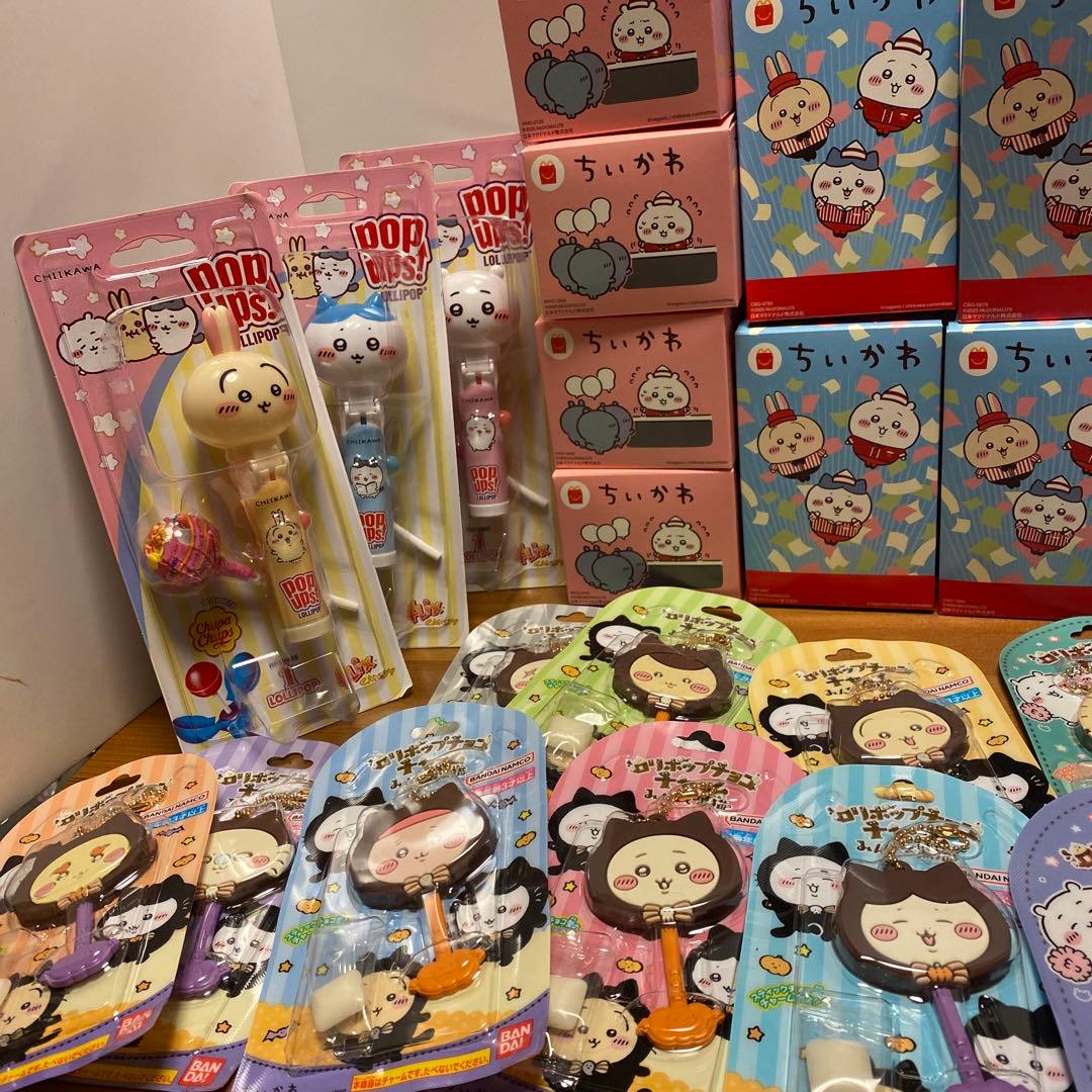 4.新品未使用！ちいかわ食玩・チャーム全てコンプ品31個まとめ売り