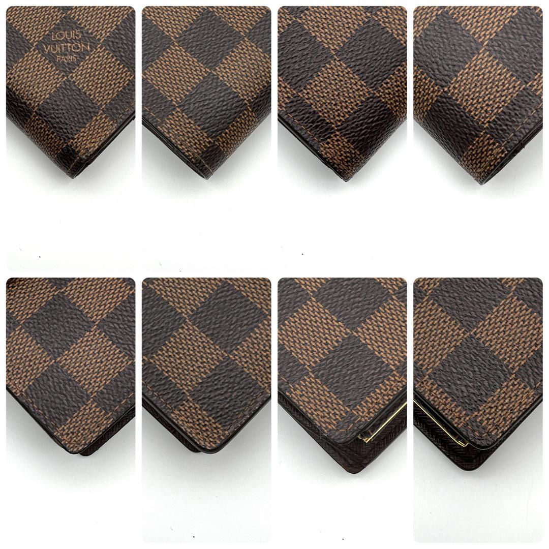 【極美品】ルイヴィトン ダミエ ポルトフォイユ ヴィエノワ がま口 新型 752