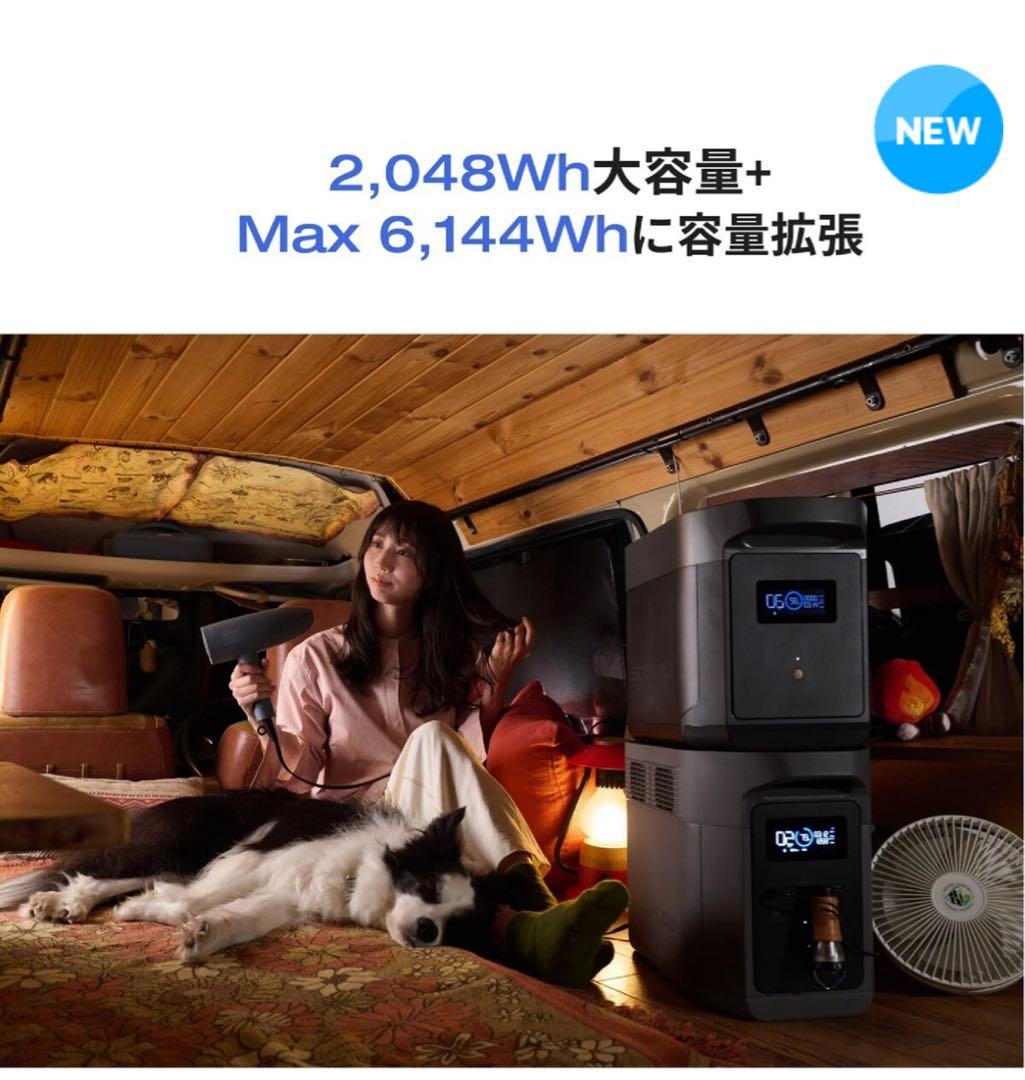 【新品】EcoFlow エコフロー DELTA 2 Max S デルタ2マックス