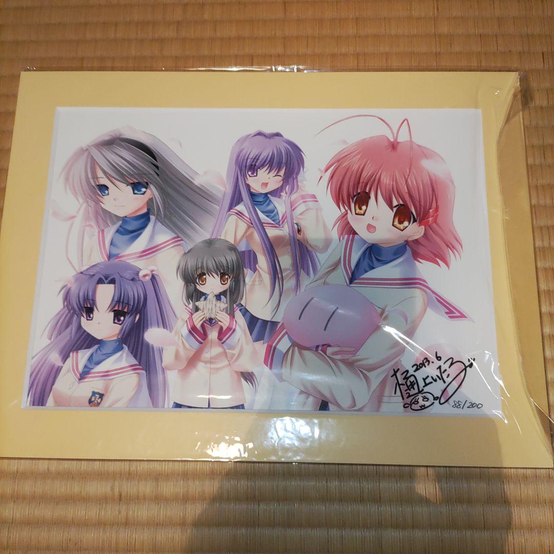 CLANNAD　ミニアートグラフ　樋上いたる個展にて
