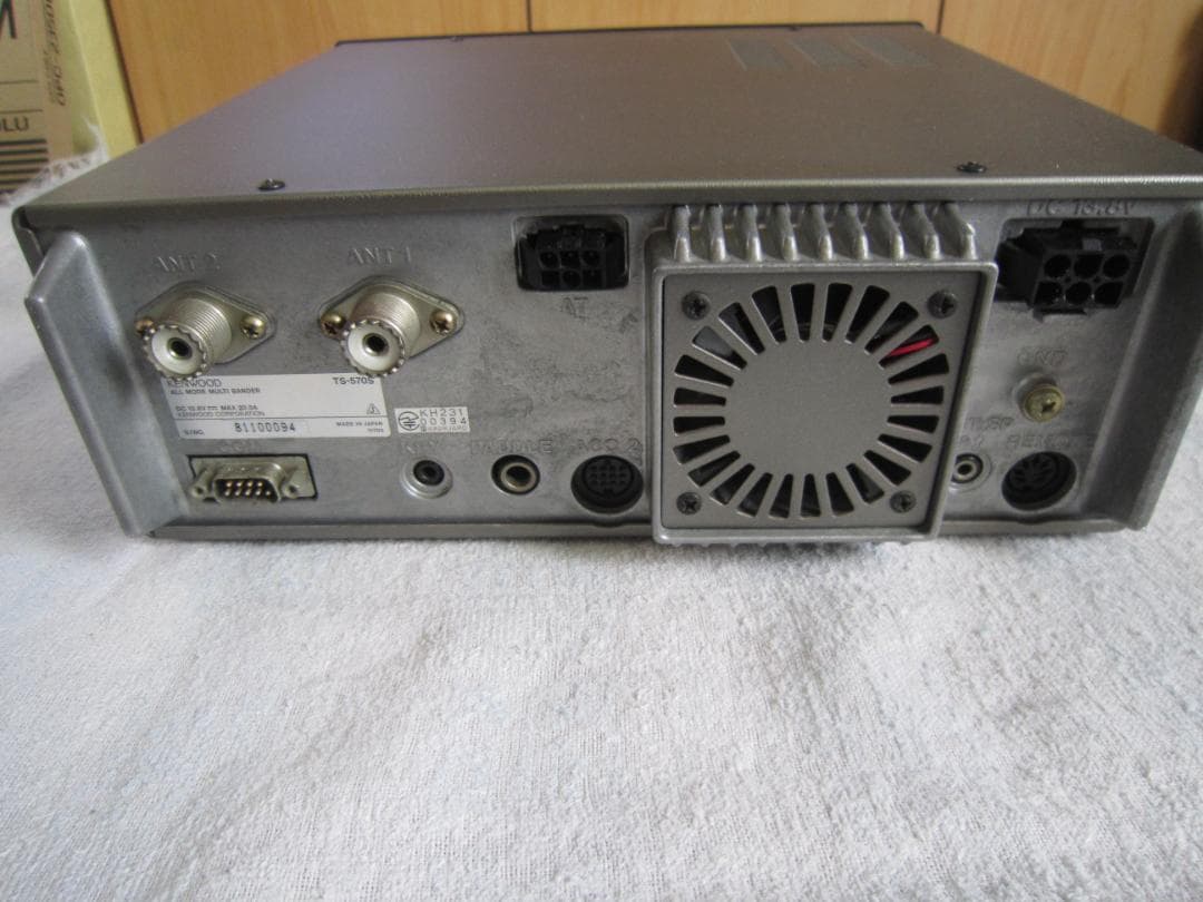 KENWOOD 　TS-570S 100W　弱 現完動　リグコントロールソフト付