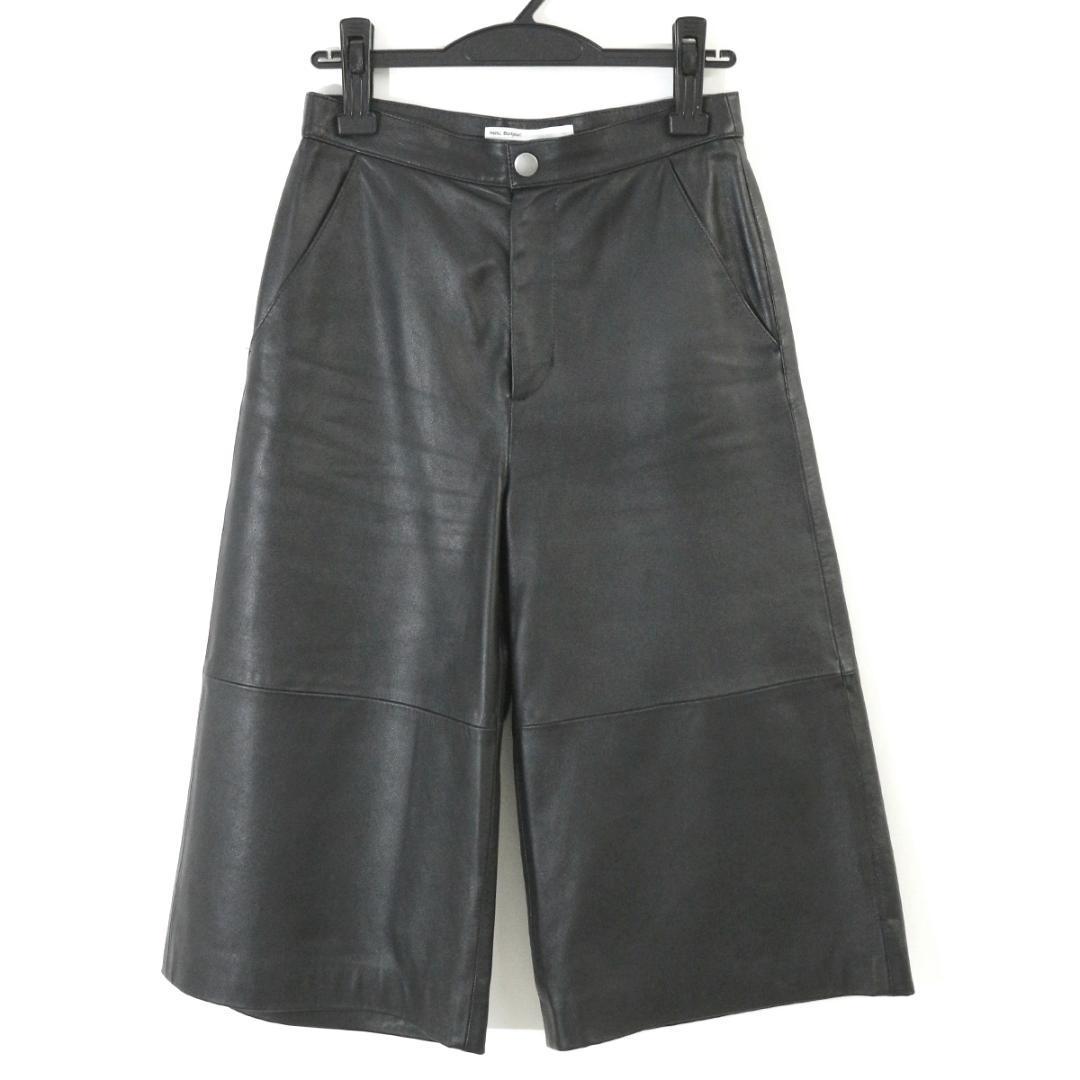 アパルトモン購入 ロゥタス 21AW ラムレザーキュロットパンツ