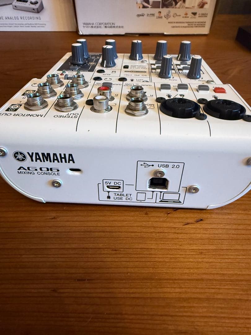 AG06 YAMAHA オーディオインターフェース
