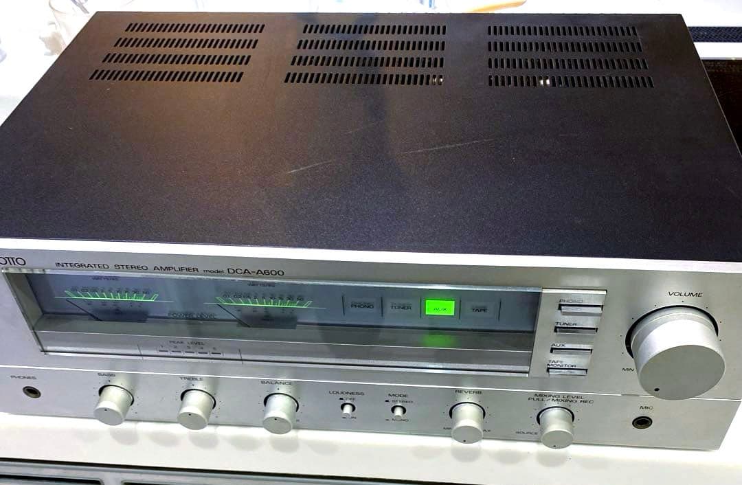 OTTO プリメインアンプ DCA-A600 動作品 送料込