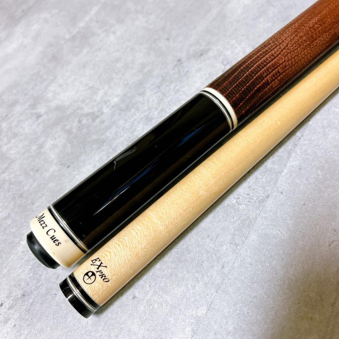 【激レア・廃盤】Mezz Cues Axi EX Pro シャフト リザード革