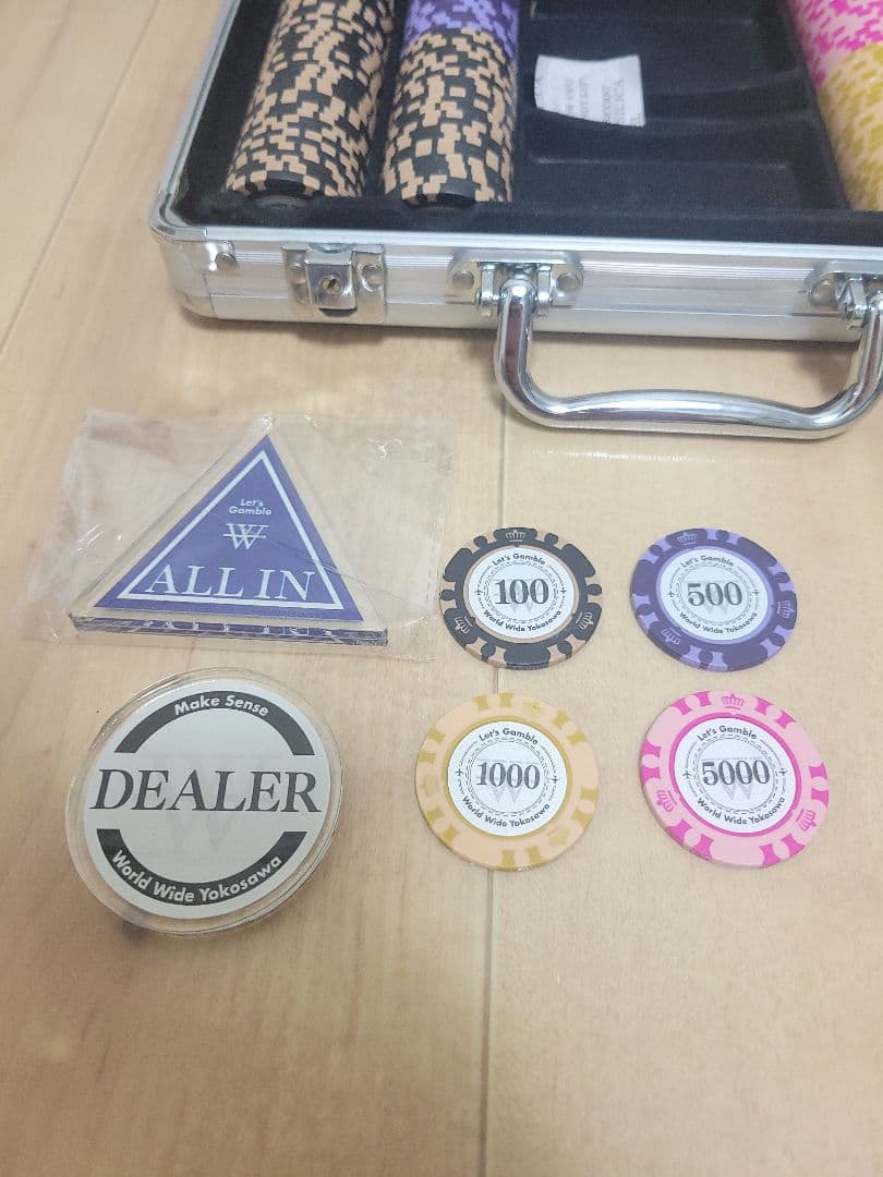 世界のヨコサワ　ポーカーセット Worldwide Yokosawa