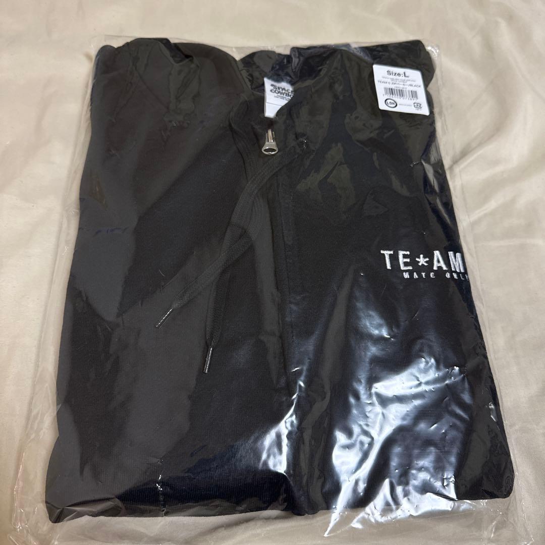 岩田剛典　TEAM G ZIPパーカー　BLACK L