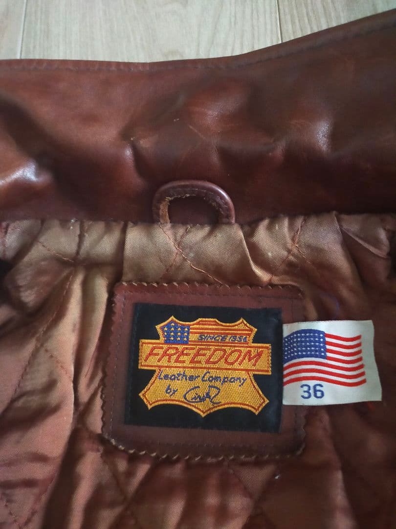 FREEDOM Leather Company　革ジャン(牛革)