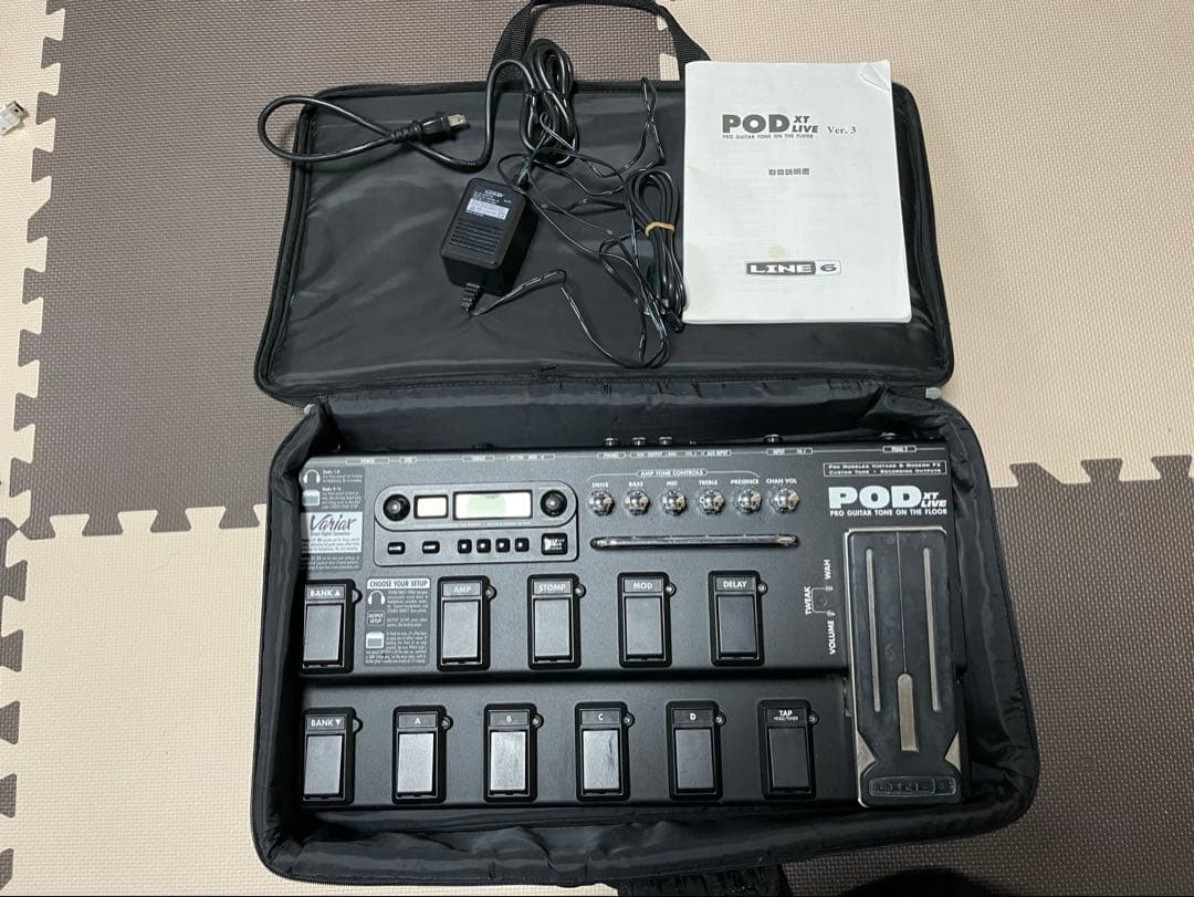 Line 6 POD XT LIVE ギターエフェクター