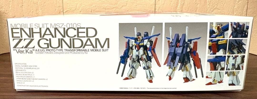 MG ENHANCED ZZ GUNDAM Ver.Ka 強化型ダブルゼータ