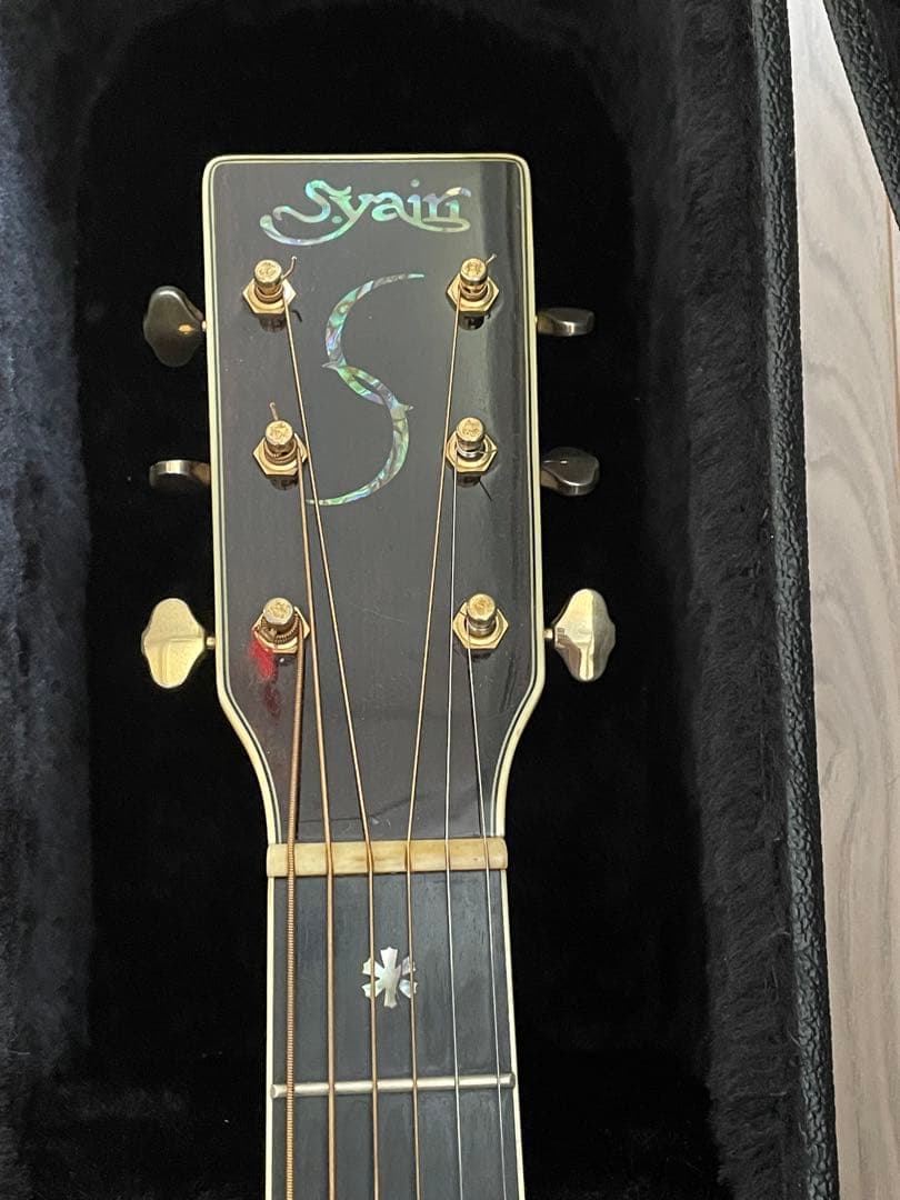 希少なエボニー指板❗️総単板S.Yairi YD-42N＆FISHMAN PU付！