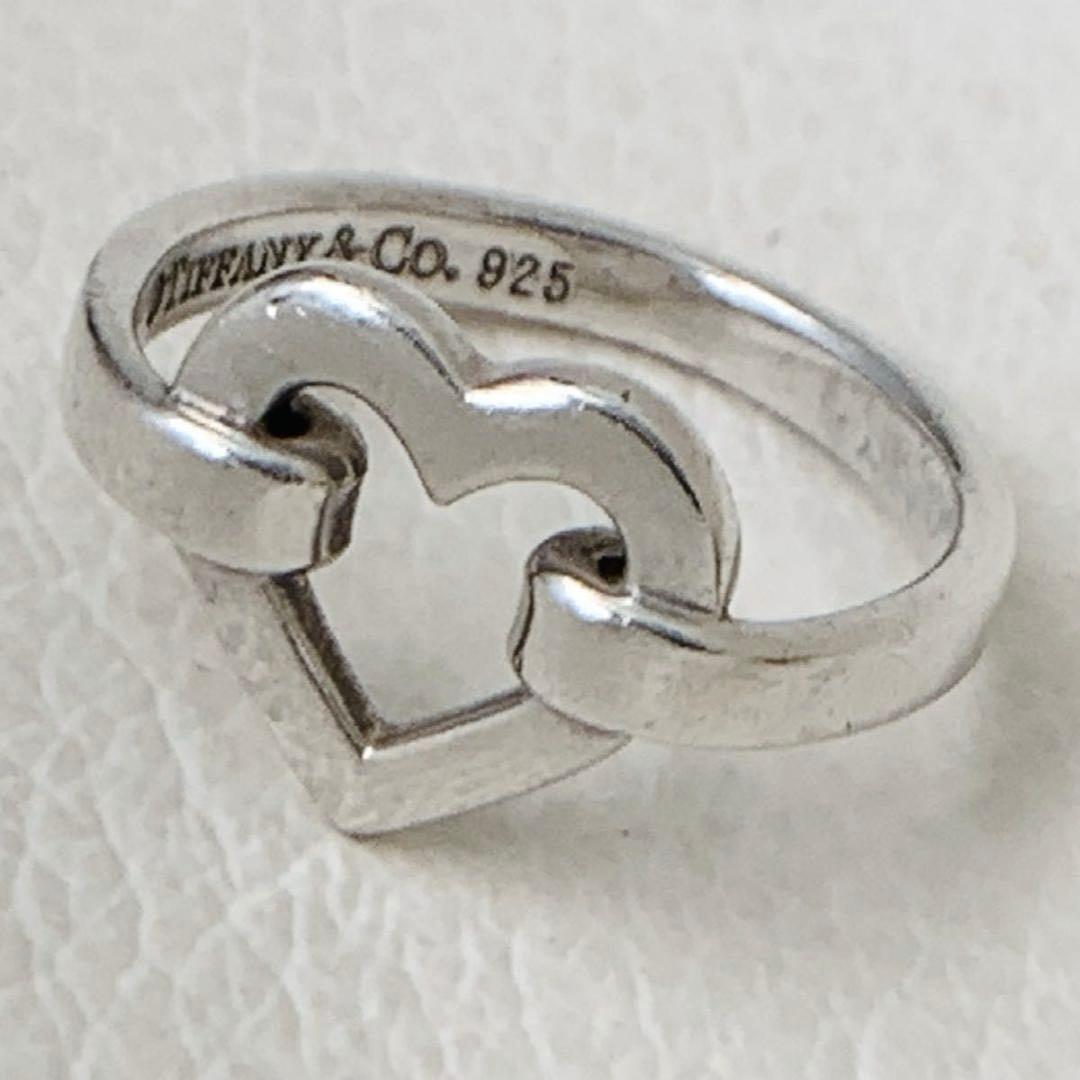 ティファニー オープン ハート TIFFANY リング 指輪 センチメンタル