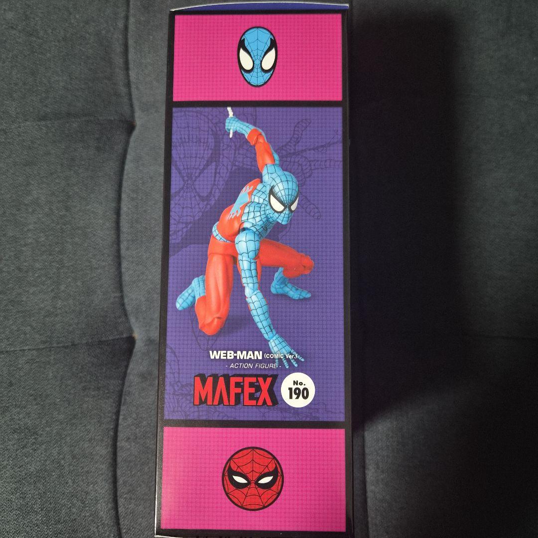 新品未開封　MAFEX No.190 WEB-MAN Comic ver.