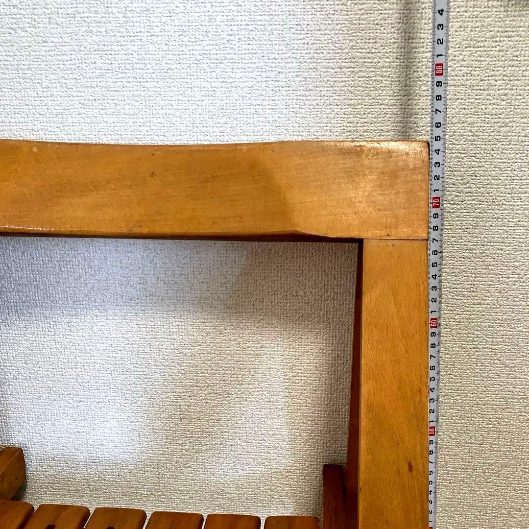 フォールディングチェア 折りたたみ椅子 木製 アンティーク４脚セット