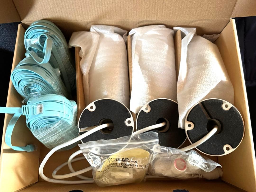 A-ZONE 200万画素 POE高画質防犯カメラ 未使用品3個