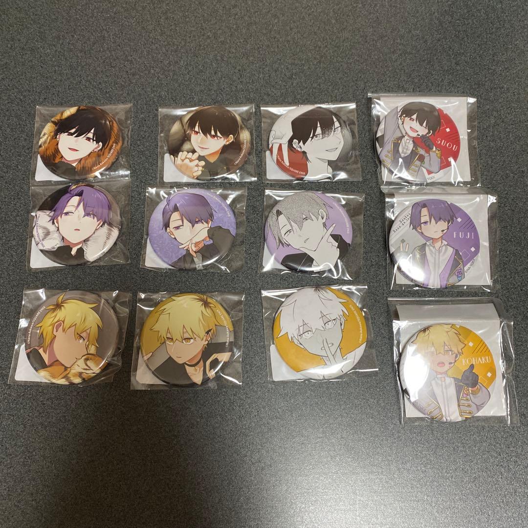 合コンに行ったら女がいなかった話　蘇芳　藤　琥珀　くじメイト　原作　缶バッジ