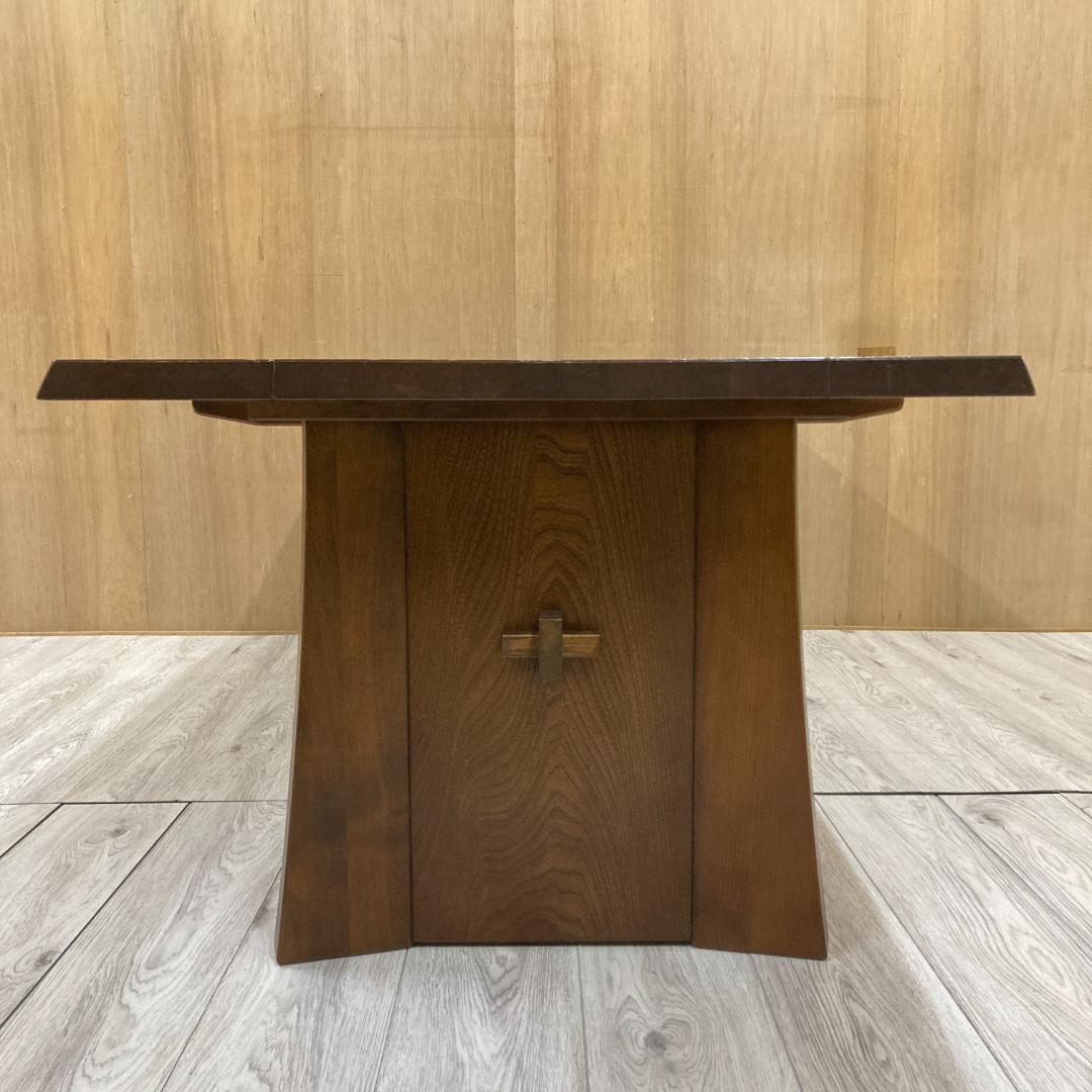 【カリモク】ダイニングテーブル　食卓テーブル　木製　180ｃｍ