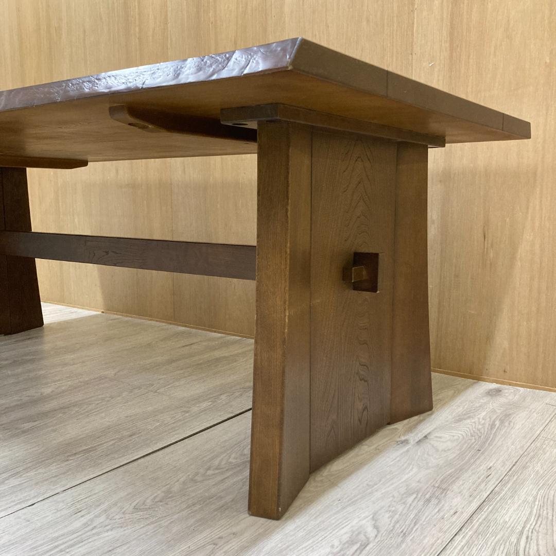 【カリモク】ダイニングテーブル　食卓テーブル　木製　180ｃｍ