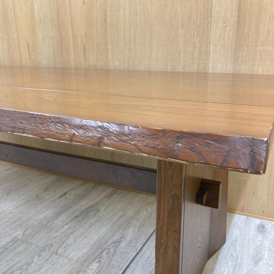 【カリモク】ダイニングテーブル　食卓テーブル　木製　180ｃｍ