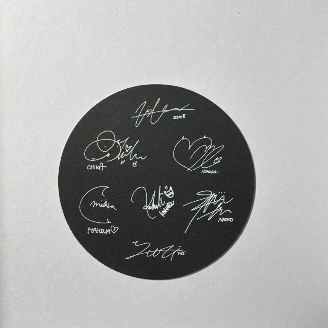 HANA サイン入りコースター