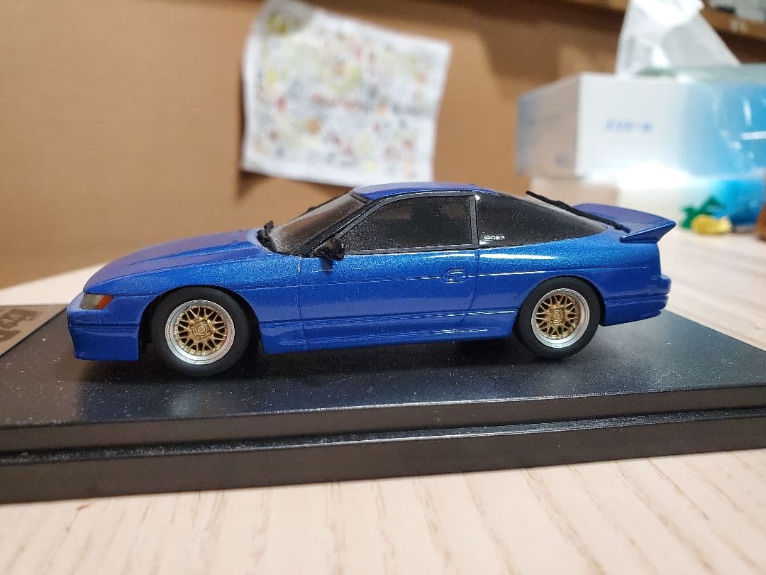 モデラーズ 1/43 頭文字D 佐藤真子&沙雪 シルエイティ