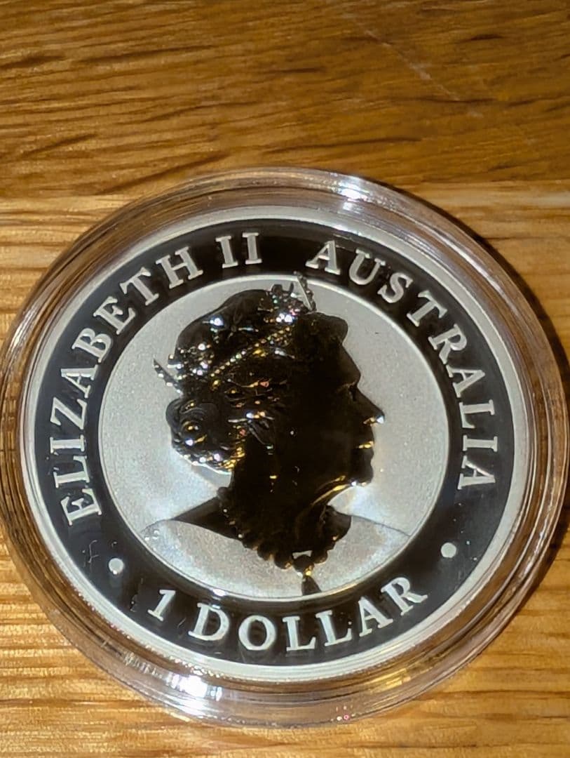 オーストラリア・ワライカワセミ銀貨 2021年