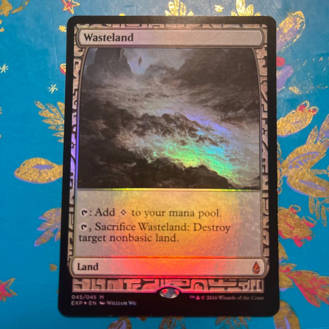 mtg 不毛の大地　エクスペディション　foil