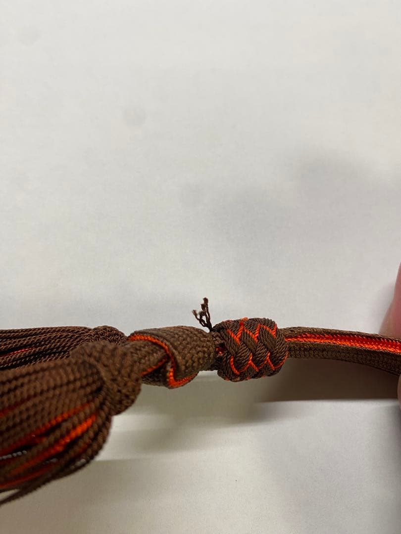 日本陸軍　軍刀用　佐官刀緒