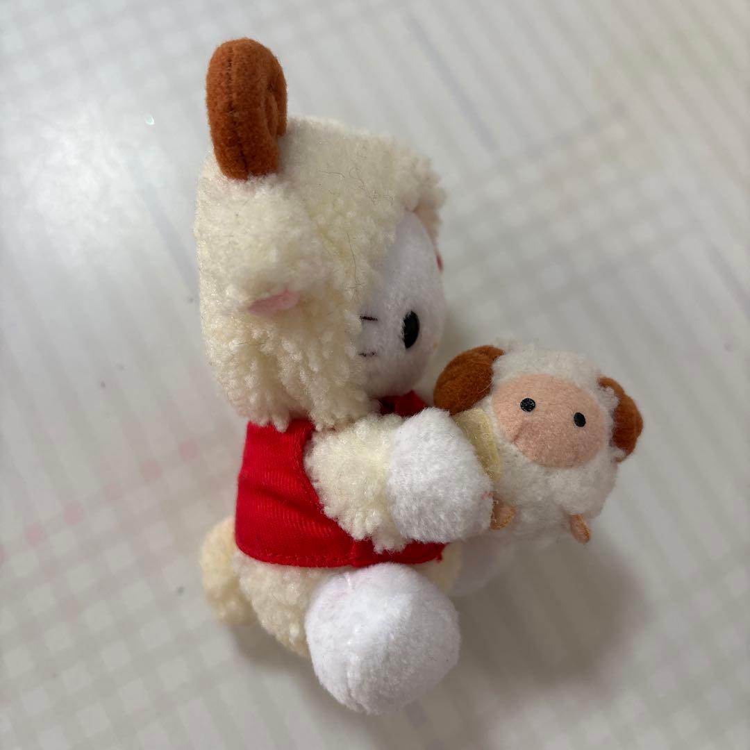 ご当地　ハローキティ　干支ひつじぬいぐるみ　マスコット　2002年