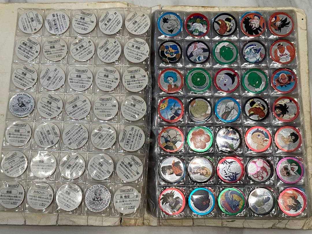 ドラゴンボール メンコ 非売品 メンコホルダー レア S&B