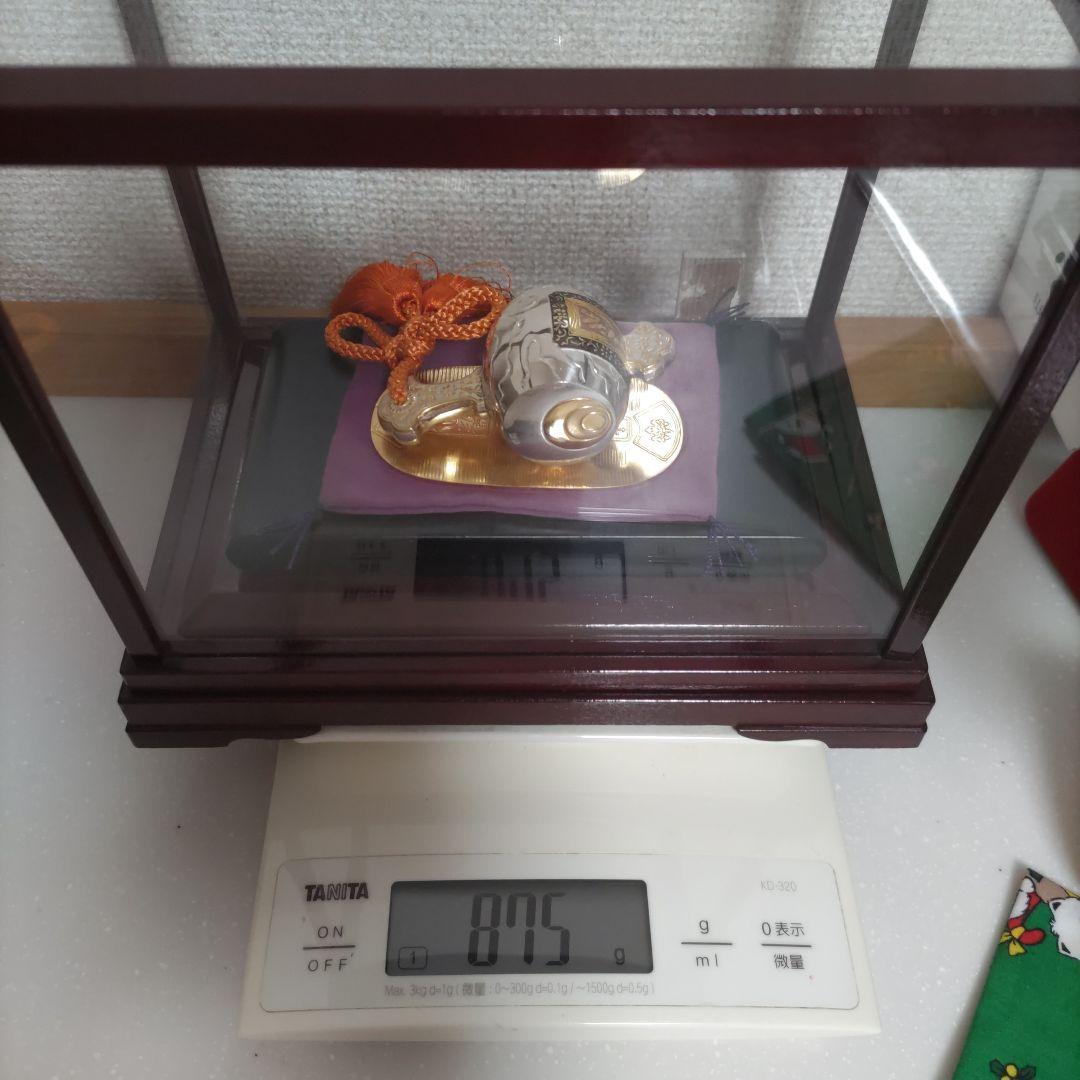 刻印あり　銀製　大判　小槌　縁起物　シルバー　SILVER　銀製品