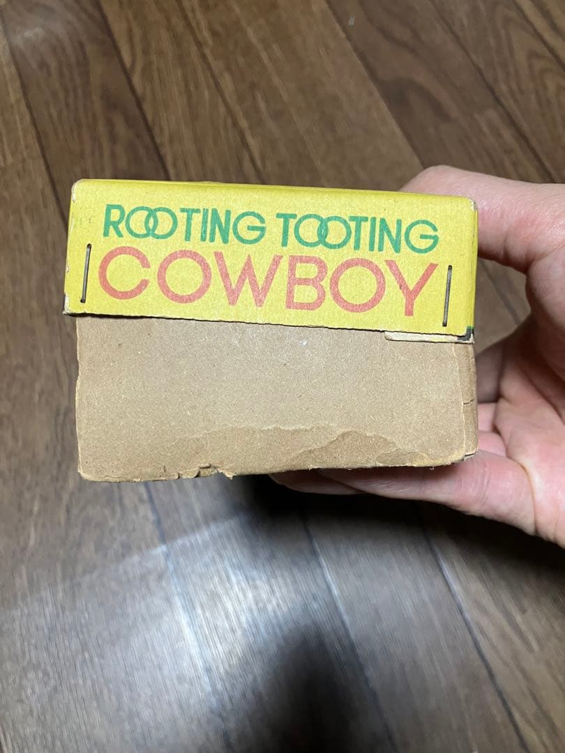 破損あり　ビンテージ　マスダヤ　カウボーイ　ブリキ　可動品　1950年代