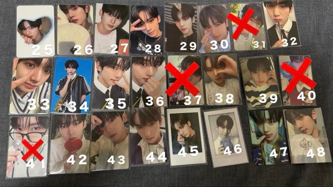 ZEROBASEONE ZB1 ハンユジン トレカ まとめ売り