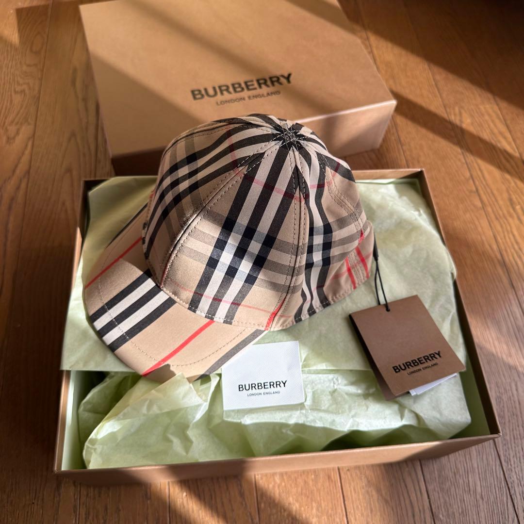 BURBERRY★キャップ★キッズ★正規品★新品箱タグ付き