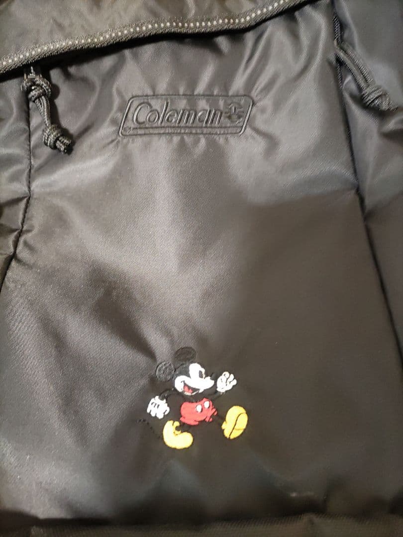 Coleman ミッキーマウス リュック ブラック